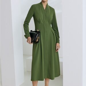 The Fold Doppio Crepe Andria Dress